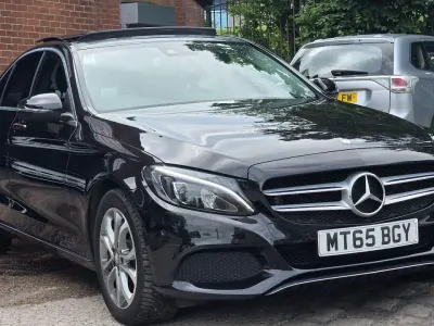 Used Mercedes C250 Premium Plus 2015 Black Sedan