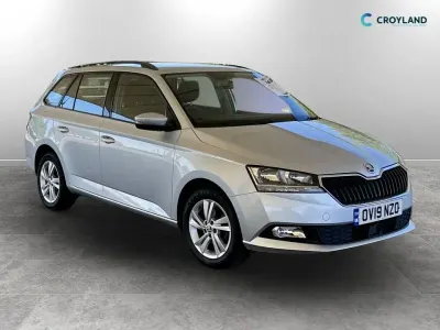 Gebraucht Skoda Fabia SE 95 PS (69 kW) 2019 Silber Kombi
