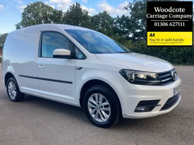 Used VW Caddy Highline 102 HP (75 kW) 2019 White MPV