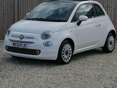 White Used 2021 Fiat 500 Lounge Hatchback | £7,900 (Good price)