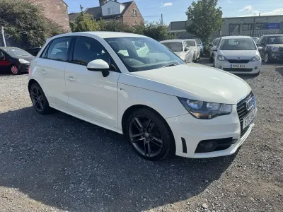 Used Audi A1 S-Line 2013 White Hatchback
