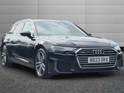 Used Audi A6 S-Line 299 HP (219 kW) 2023 Black Estate