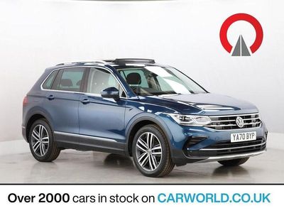 Blue Used 2020 VW Tiguan Elegance SUV | £15,700 (Good price)