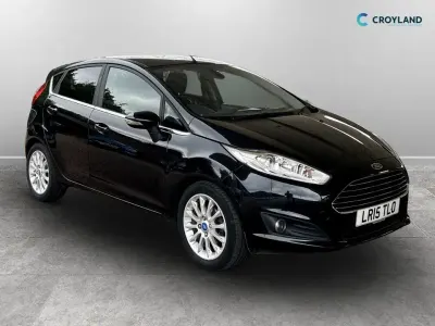 Used Ford Fiesta Titanium X 100 HP (73 kW) 2015 Black Hatchback