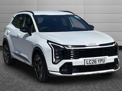 New Kia Sportage GT-Line 147 HP (108 kW) 2026 Fusion white SUV