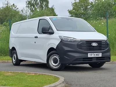Used Ford Transit Custom 136 HP (100 kW) 2024 White Van