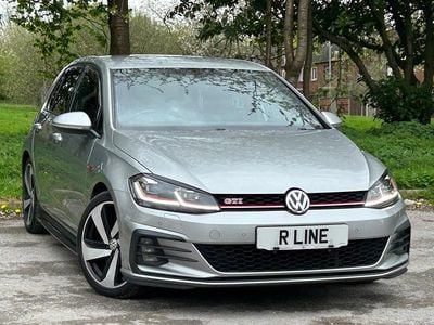 Used VW Golf VII GTI 245 HP (180 kW) 2019 Silver Hatchback