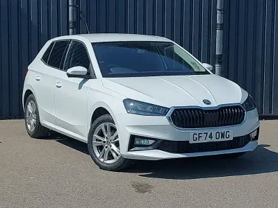 Used Skoda Fabia SE L 2024 White Hatchback