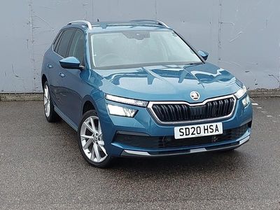 Used Skoda Kamiq SE L 150 HP (110 kW) 2020 Blue SUV