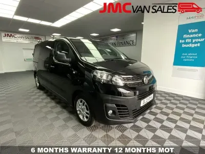 Used Vauxhall Vivaro S 2021 Black MPV