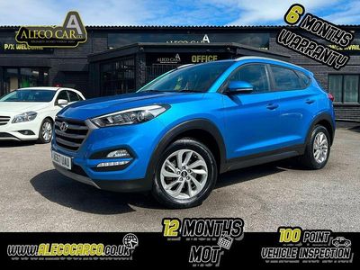 Blue Used 2017 Hyundai Tucson SE SUV | £8,995 (Fair price)