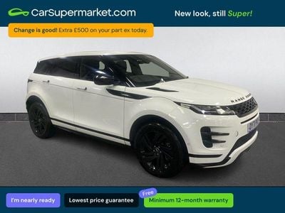 Used Land Rover Range Rover evoque R-Dynamic 2021 White SUV