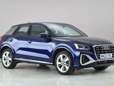 Used Audi Q2 S-Line 150 HP (110 kW) 2022 Blue SUV