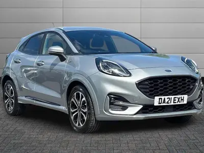 Gebraucht Ford Puma ST-Line 125 PS (91 kW) 2021 Silber SUV