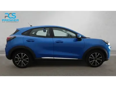 Begagnad Ford Puma Titanium 2024 Blå SUV