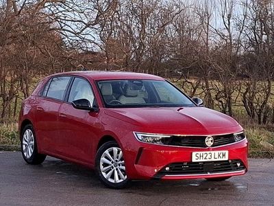 Used Vauxhall Astra Design Edition 110 HP (80 kW) 2023 Red Hatchback