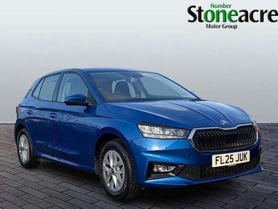 Used Skoda Fabia SE 79 HP (58 kW) 2025 Blue Hatchback
