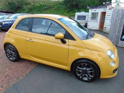 Yellow Used 2015 Fiat 500 S Hatchback | £4,895 (Good price)
