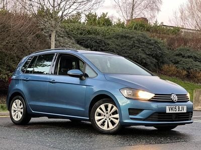 Blue Used 2015 VW Golf Sportsvan SE MPV | £5,195 (Good price)