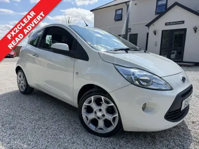 Used Ford Ka Titanium 69 HP (50 kW) 2011 White Hatchback