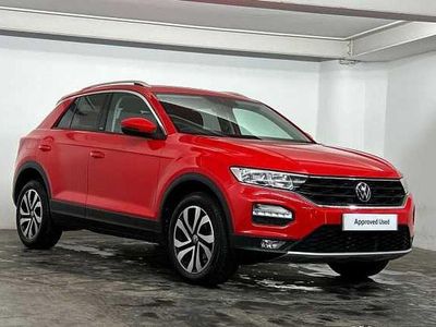 Used VW T-Roc Active 110 HP (80 kW) 2022 Red SUV
