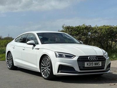 Begagnad Audi A5 S-Line 2019 Vit Sportkupé