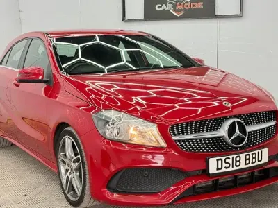 Used Mercedes A180 Executive 122 HP (89 kW) 2018 Red Hatchback