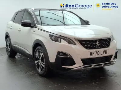 Used Peugeot 3008 GT-line 2020 White SUV