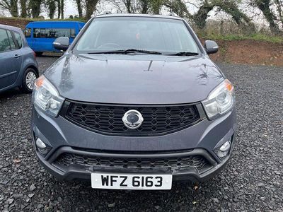 Used Ssangyong (KGM) Korando 149 HP (109 kW) 2015 Grey SUV