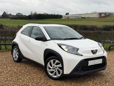 White Used 2022 Toyota Aygo PURE Hatchback | £11,218 (Fair price)