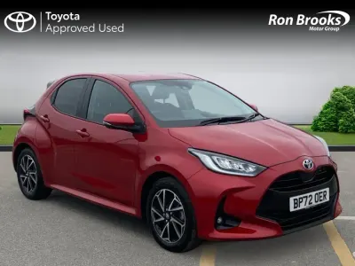 Used Toyota Yaris Design 2023 Red Hatchback