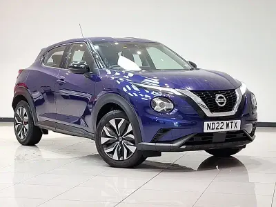 Used Nissan Juke Acenta 114 HP (83 kW) 2022 Blue SUV