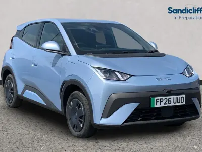 New BYD Dolphin Surf Active 64 kW (88 HP) 2025 Metallic  ice blue Hatchback