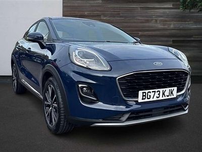 Blue Used 2023 Ford Puma Titanium SUV | £14,390 (Good price)