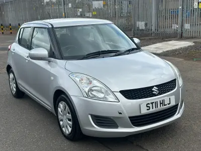 Used Suzuki Swift 94 HP (69 kW) 2011 Silver Hatchback