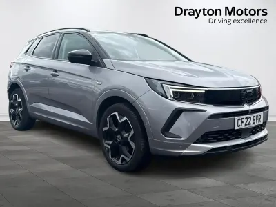 Used Vauxhall Grandland X Ultimate 130 HP (95 kW) 2022 Grey SUV