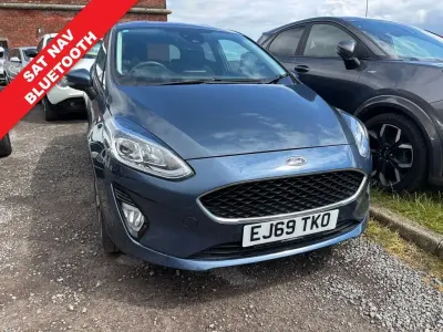 Used Ford Fiesta Trend 95 HP (69 kW) 2020 Blue Hatchback