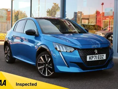Used Peugeot 208 GTi 100 HP (73 kW) 2021 Blue Hatchback