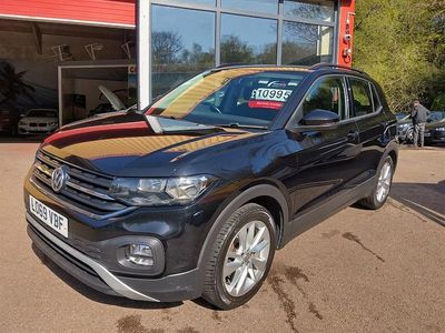Used VW T-Cross SE 115 HP (84 kW) 2020 Black SUV