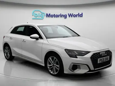 Used Audi A3 Sportback Sport 110 HP (80 kW) 2021 White Hatchback