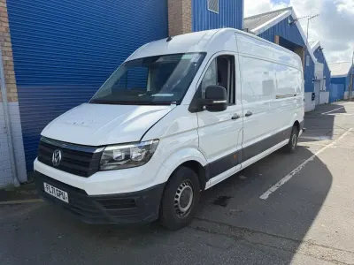 Begagnad VW Crafter Startline 140 HK (102 kW) 2021 Vit Van