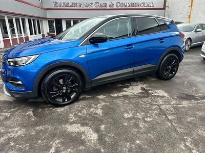 Used Vauxhall Grandland X SRi 130 HP (95 kW) 2021 Blue SUV