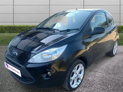 Used Ford Ka Zetec 69 HP (50 kW) 2015 Black Hatchback