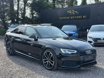 Used Audi A4 S-Line 150 HP (110 kW) 2016 Black Sedan