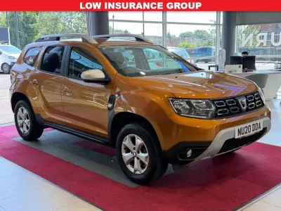 Used Dacia Duster Comfort 100 HP (73 kW) 2020 Orange SUV