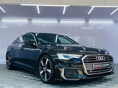 Begagnad Audi A6 S-Line 204 HK (150 kW) 2018 Svart Sedan