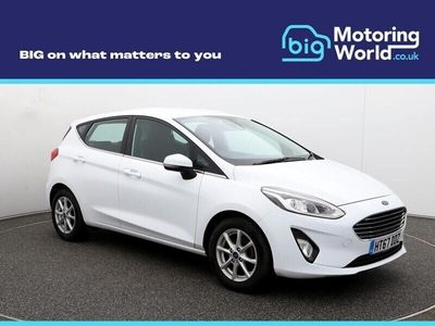 used Ford Fiesta a 1.0T EcoBoost Zetec Hatchback 5dr Petrol Manual Euro 6 (s/s) (100 ps) Full Leather