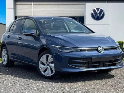 New VW Golf VIII Match 2026 Blue Hatchback