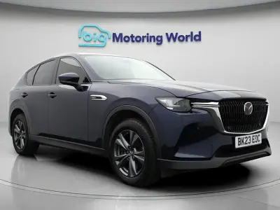 Begagnad Mazda CX-60 Exclusive-Line 327 HK (240 kW) 2023 Blå SUV
