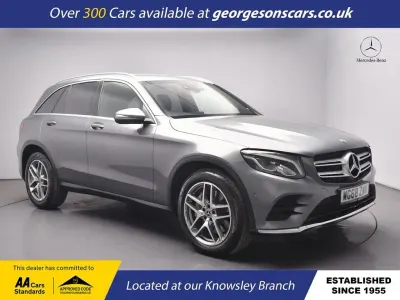 Used Mercedes GLC250 AMG line 211 HP (155 kW) 2018 Grey SUV